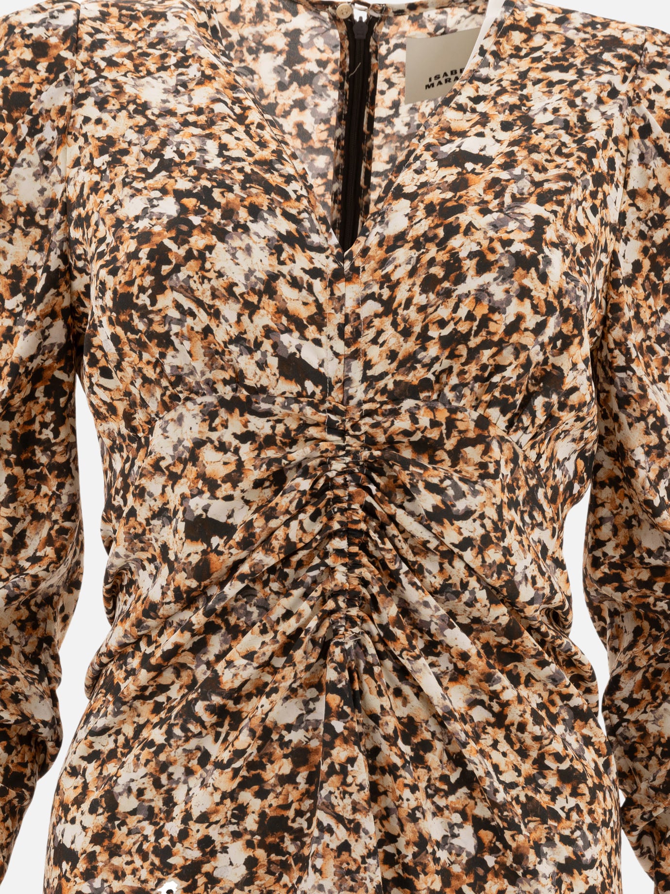 Long dresses Animal print  Yellow - Isabel Marant Women | PDP | VIETTI Online Store | thumbnail_3