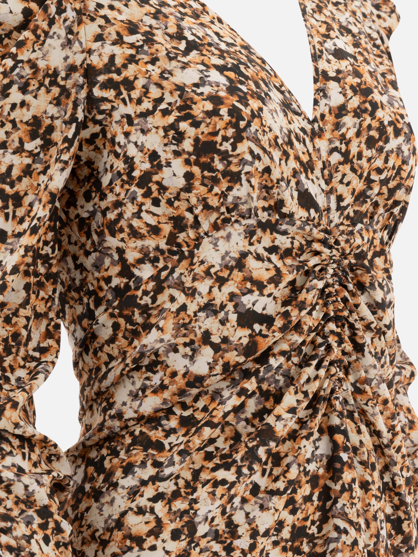 Long dresses Animal print  Yellow - Isabel Marant Women | PDP | VIETTI Online Store | thumbnail_4