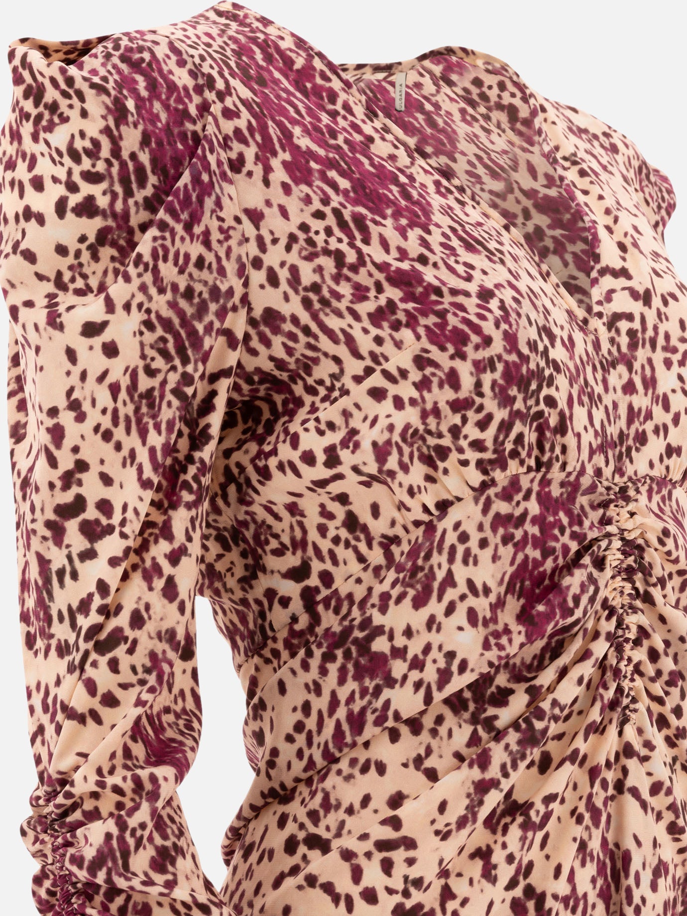 Long dresses Animal print  Purple - Isabel Marant Women | PDP | VIETTI Online Store | thumbnail_4