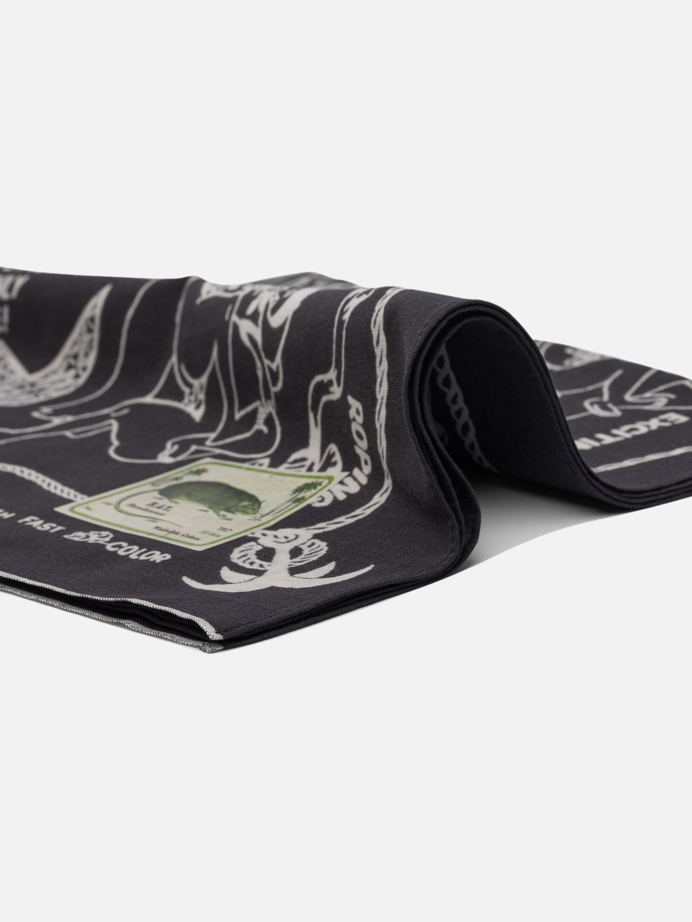 Foulard Print  Nero - KAPITAL Uomo | PDP | VIETTI Online Store | thumbnail_2