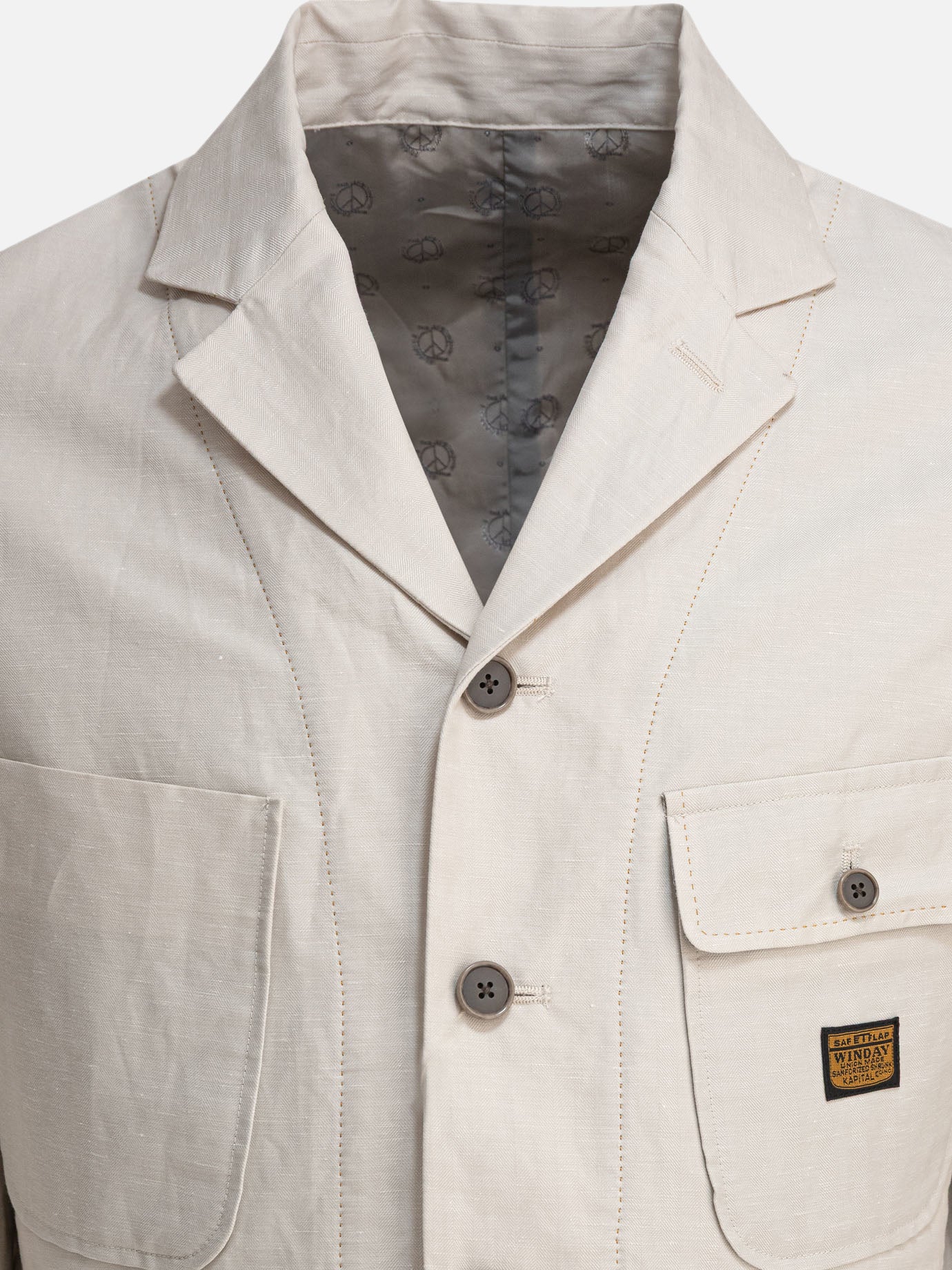 Blazers Print  Beige - KAPITAL Men | PDP | VIETTI Online Store | thumbnail_3