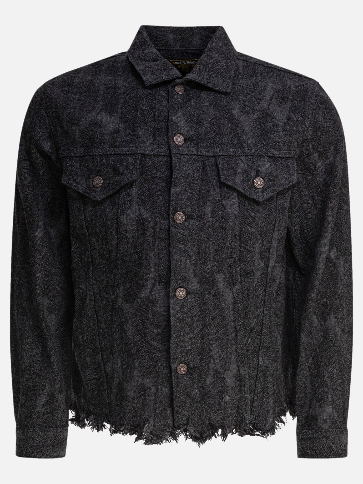 Quilted & Utility Jackets Print  Black - KAPITAL Men | PDP | VIETTI Online Store | Zoom-Modal
