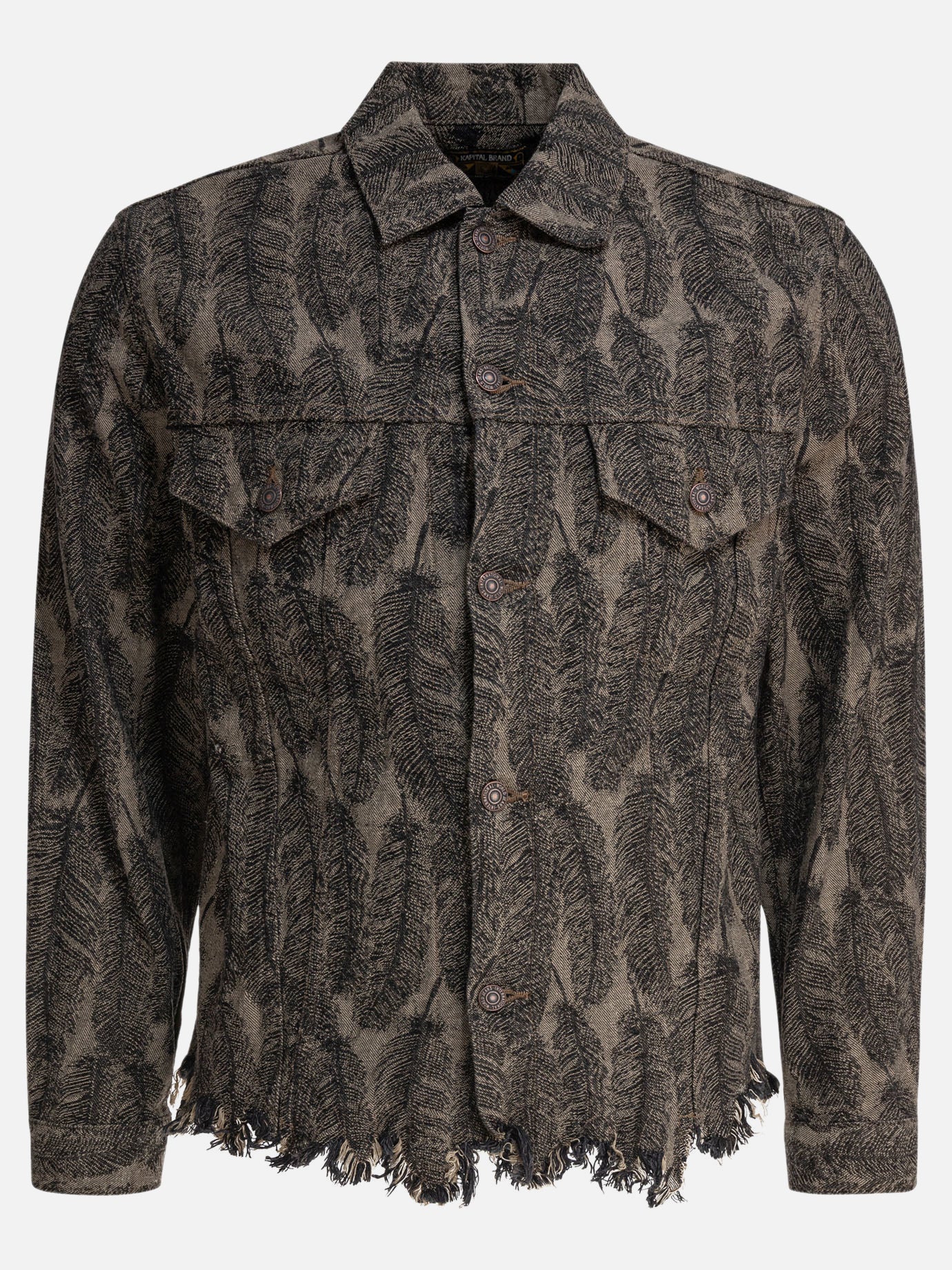 Quilted & Utility Jackets Print  Grey - KAPITAL Men | PDP | VIETTI Online Store | thumbnail