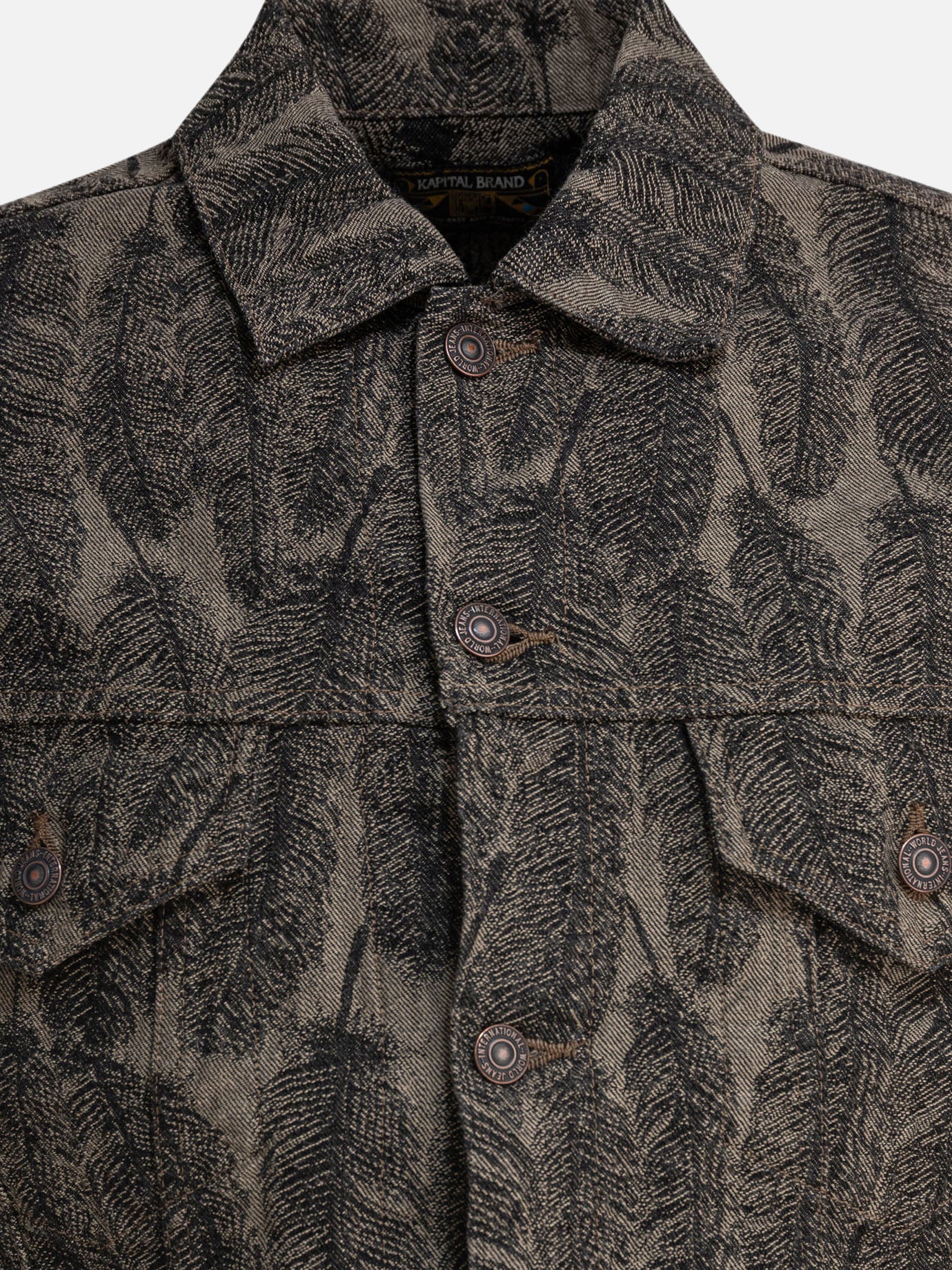 Quilted & Utility Jackets Print  Grey - KAPITAL Men | PDP | VIETTI Online Store | Zoom-Modal_3
