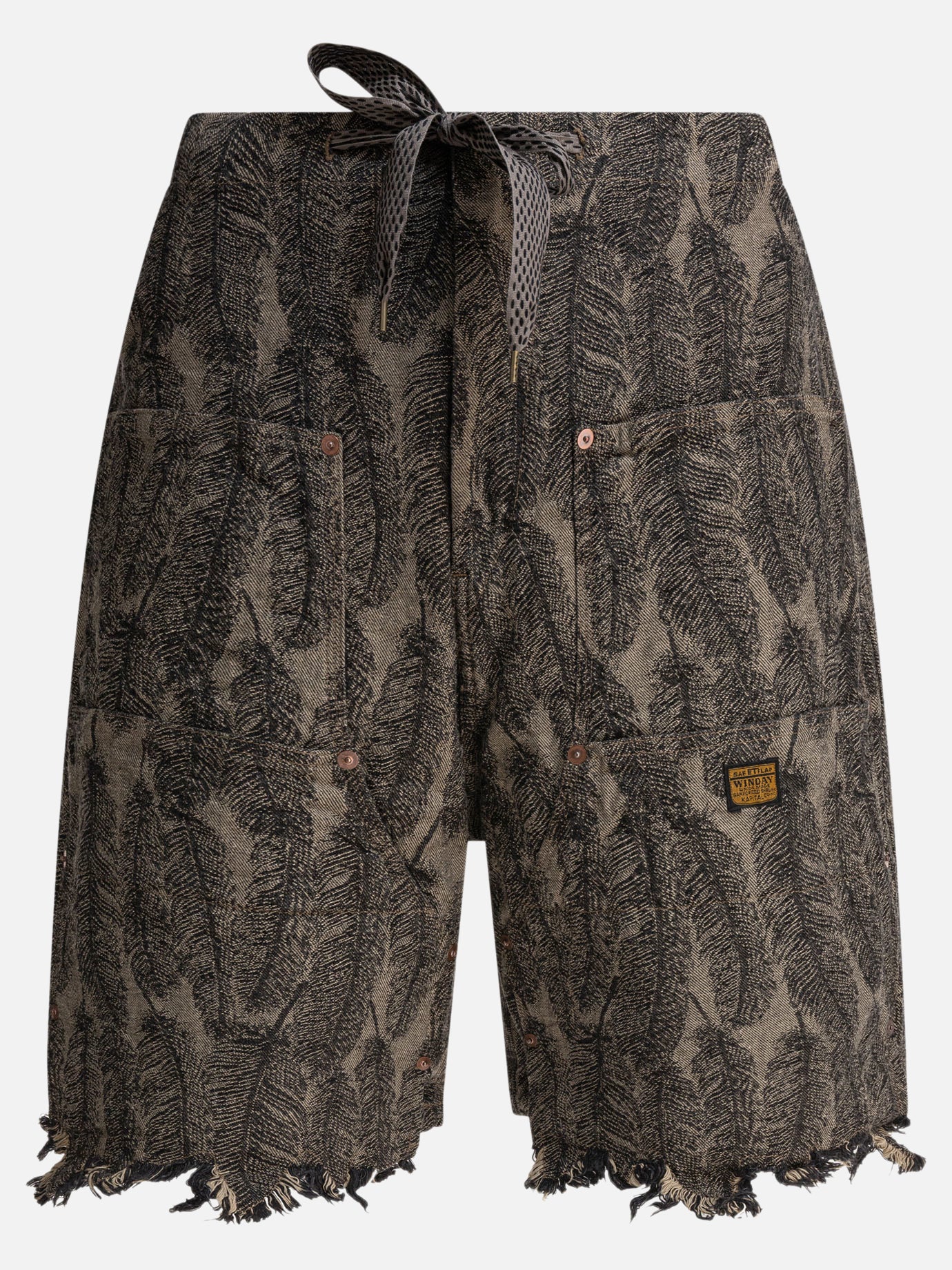 KAPITAL Short &quot;Magpie&quot; 10947679_2 Beige thumbnail_1
