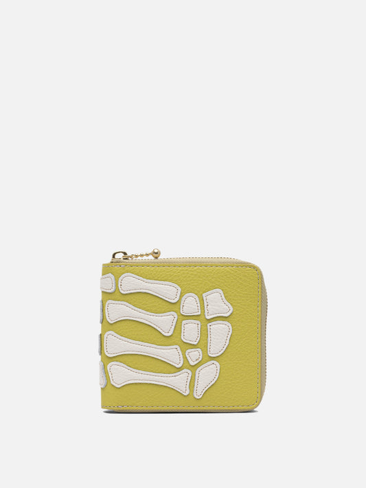 KAPITAL Portafoglio "Thumb-Up Bone" 11091320_UNI Yellow 1