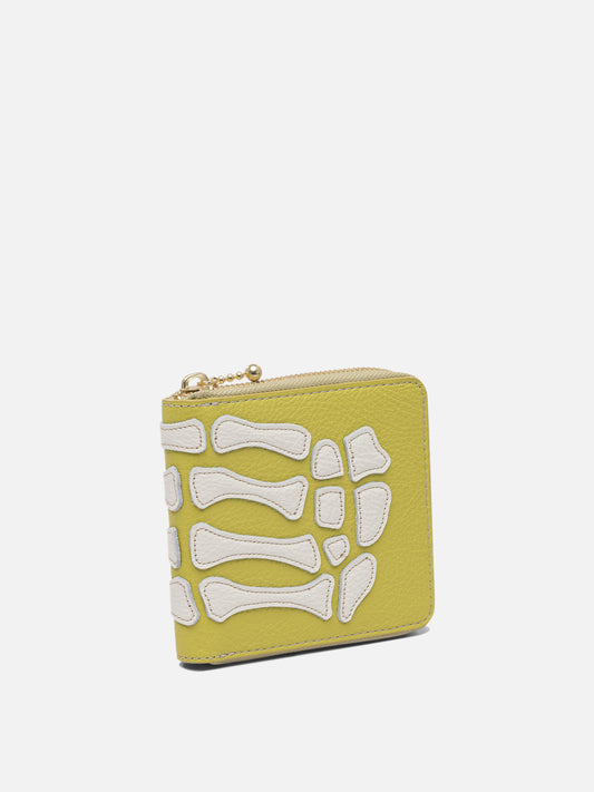 KAPITAL Portafoglio "Thumb-Up Bone" 11091320_UNI Yellow 2