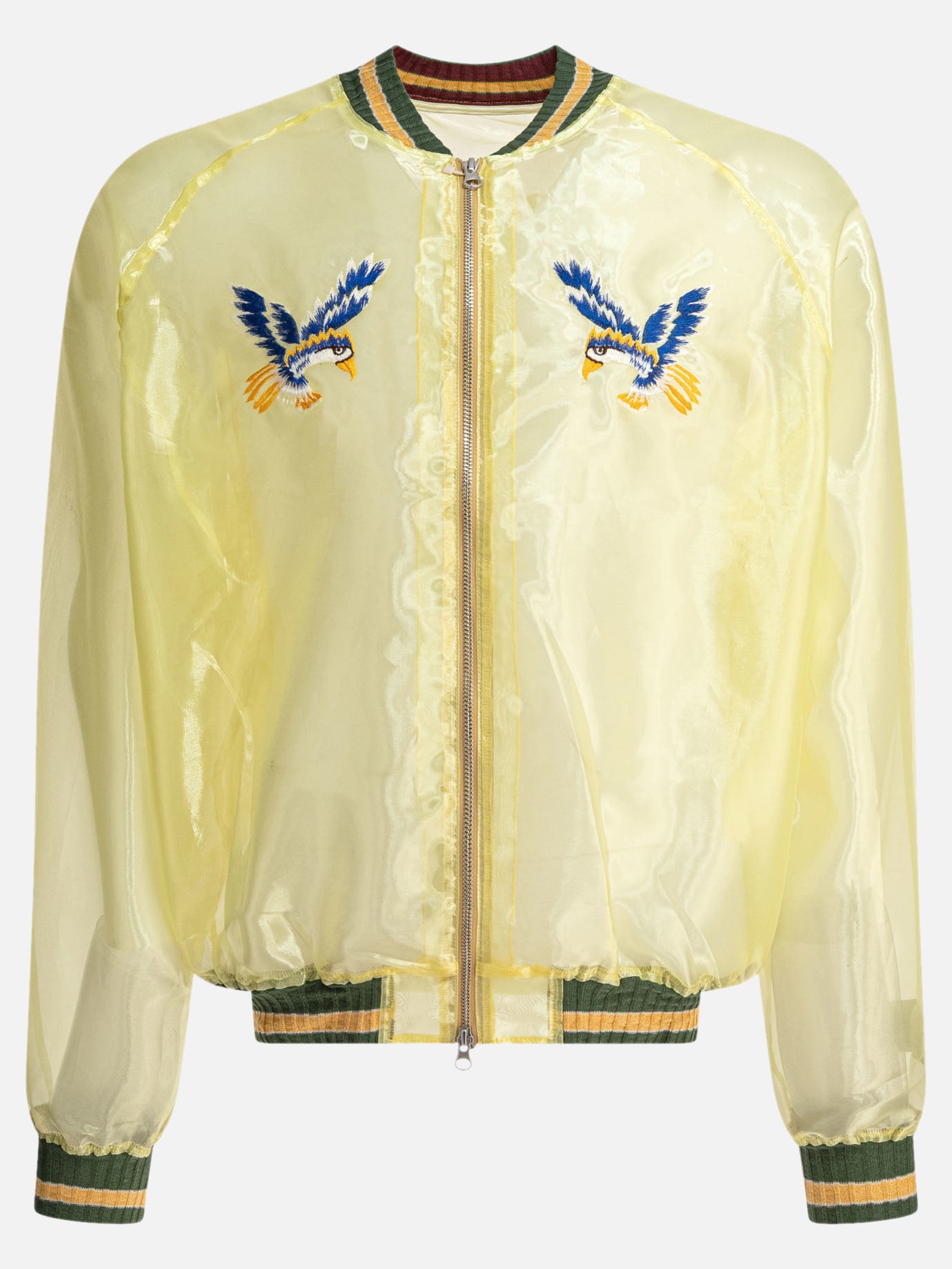 Quilted & Utility Jackets Solid colour  Yellow - KAPITAL Men | PDP | VIETTI Online Store | thumbnail
