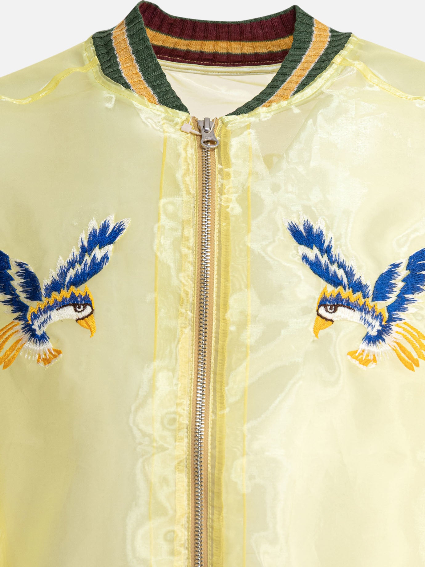 Quilted & Utility Jackets Solid colour  Yellow - KAPITAL Men | PDP | VIETTI Online Store | thumbnail_3