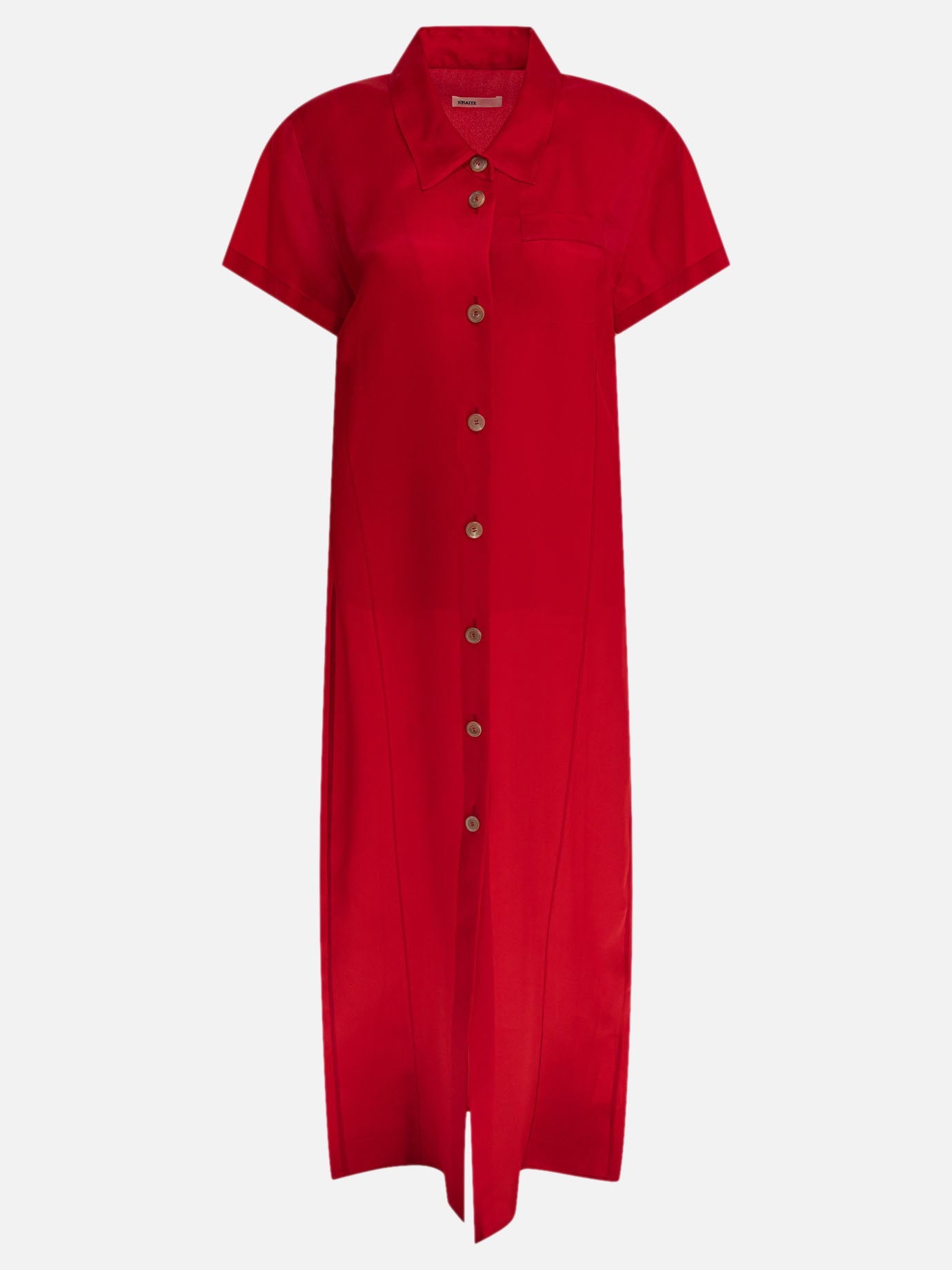 Long dresses Solid colour  Fuchsia - Khaite Women | PDP | VIETTI Online Store | thumbnail