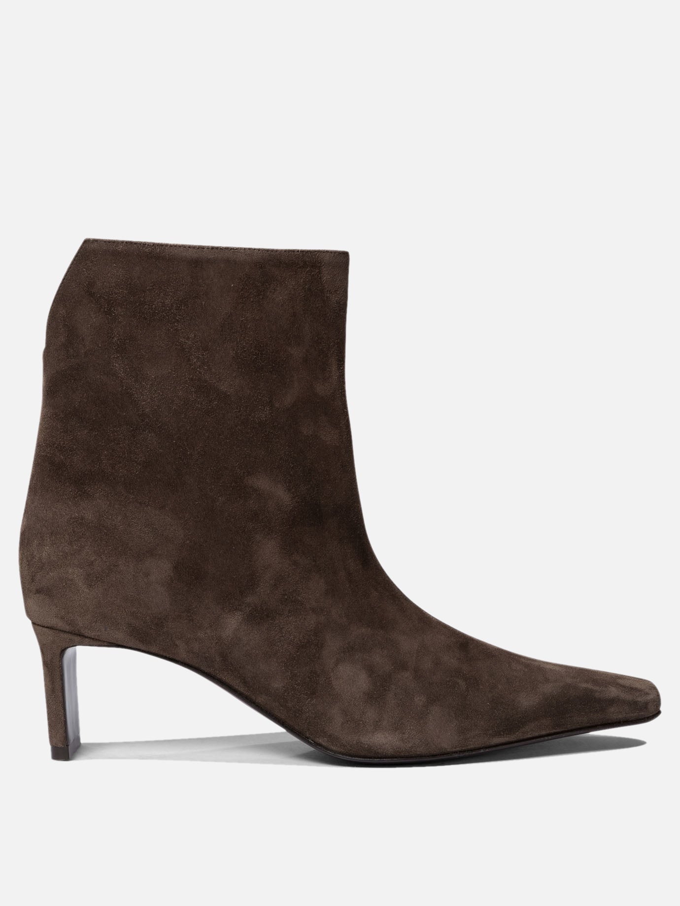 Khaite "Ona" ankle boots 55mm Brown