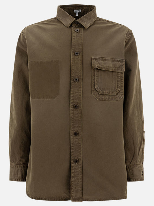 Loewe Cotton overshirt jacket 13887956_39 Green 1