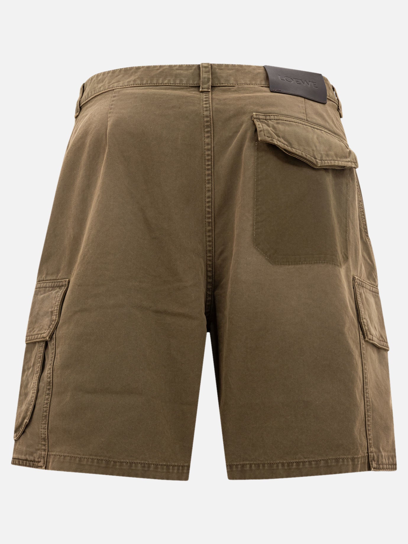 Loewe Cotton cargo shorts 14579473_46 Green thumbnail_2