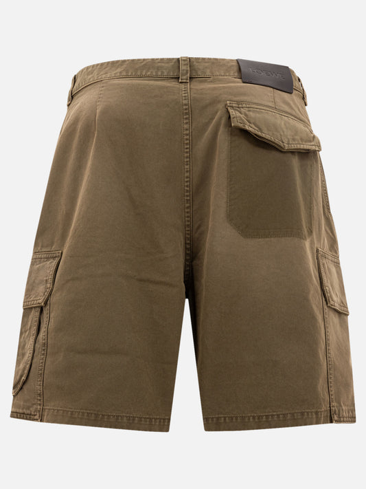 Loewe Cotton cargo shorts 14579473_46 Green 2