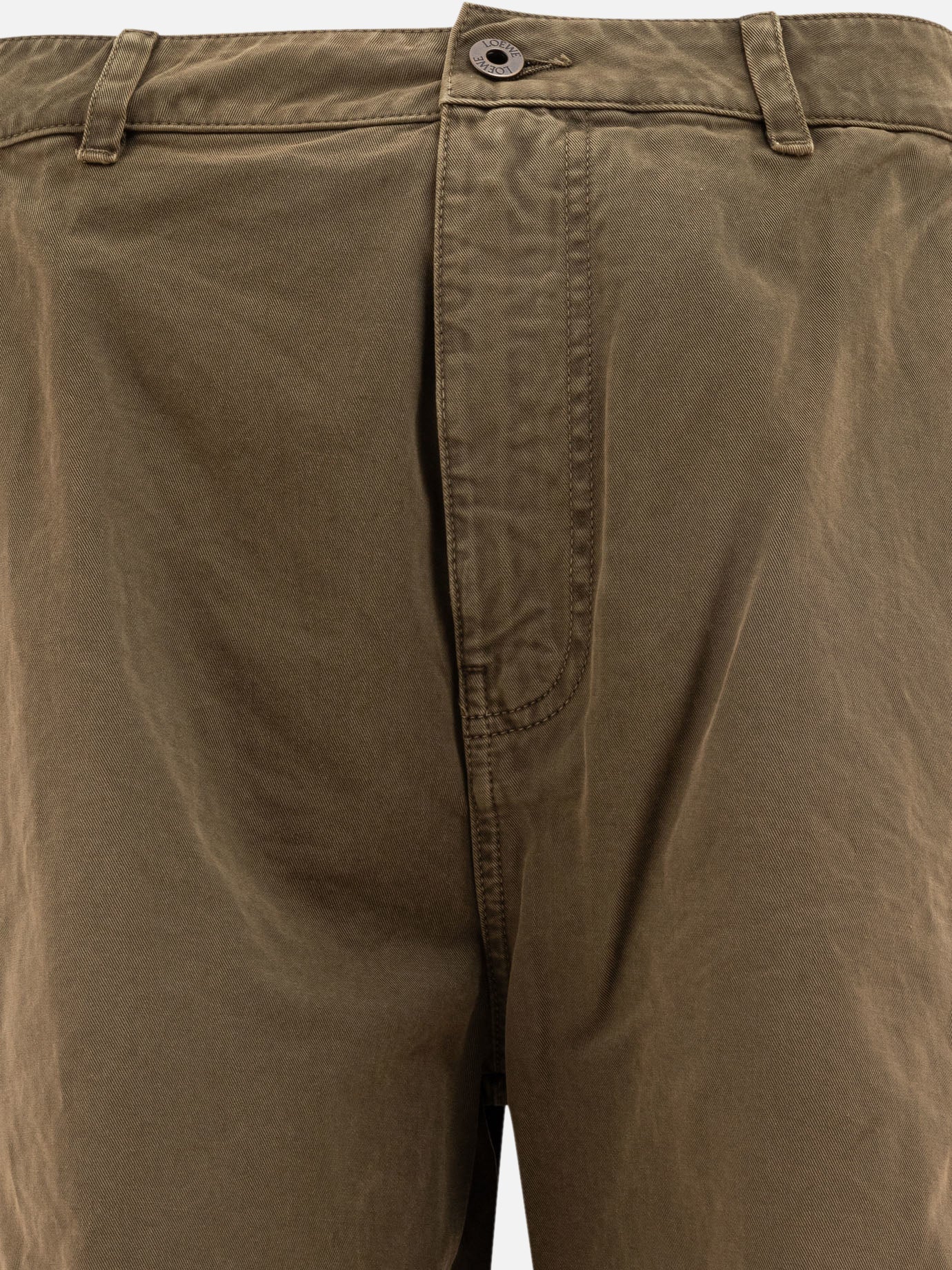 Loewe Cotton cargo shorts 14579473_46 Green thumbnail_3