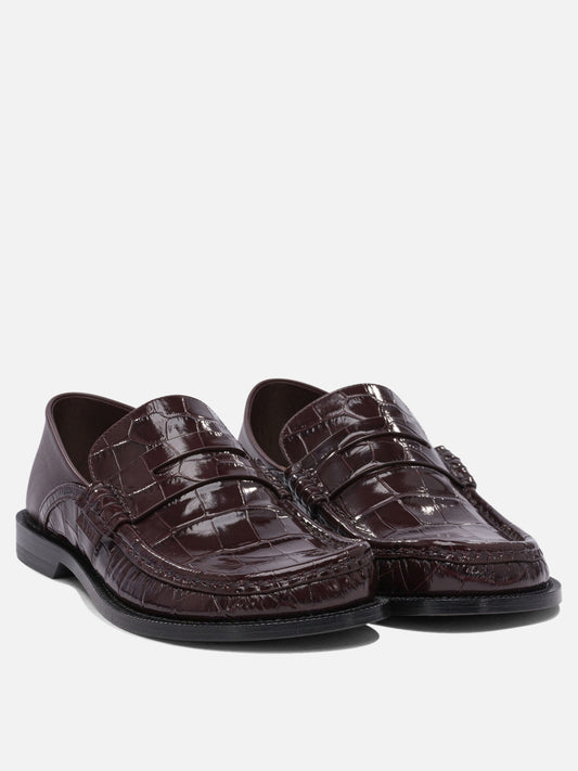 Loewe Mocassini "Campo" 18535543_36 Bordeaux 2