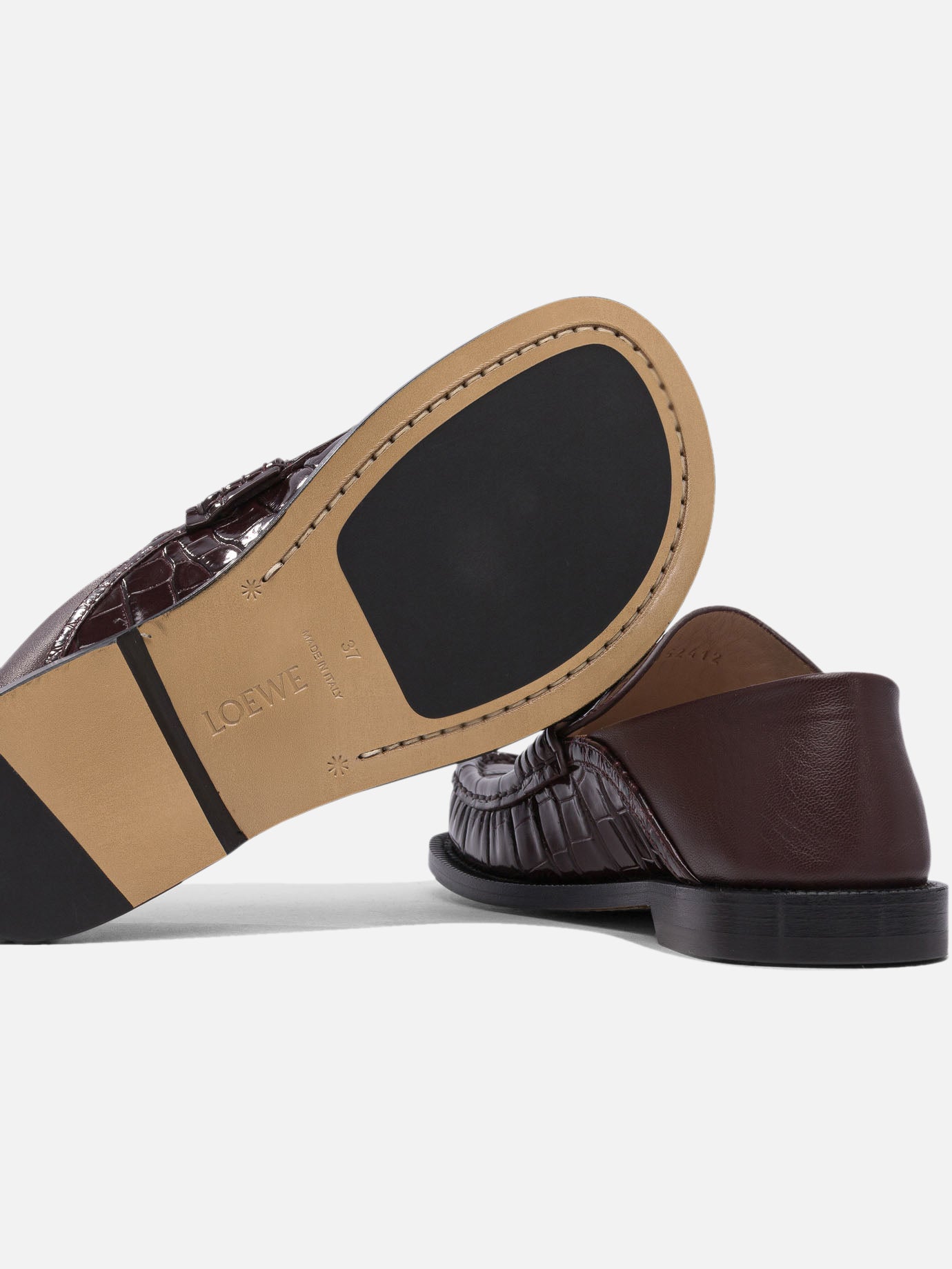 Loewe Mocassini &quot;Campo&quot; 18535543_36 Bordeaux thumbnail_5