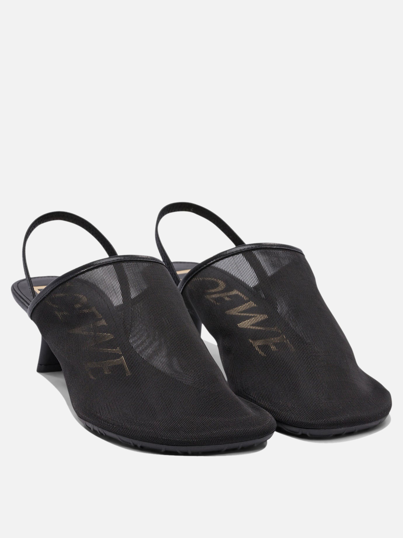 Loewe Mule &quot;Petal&quot; 45mm 18788651_36 Black thumbnail_2