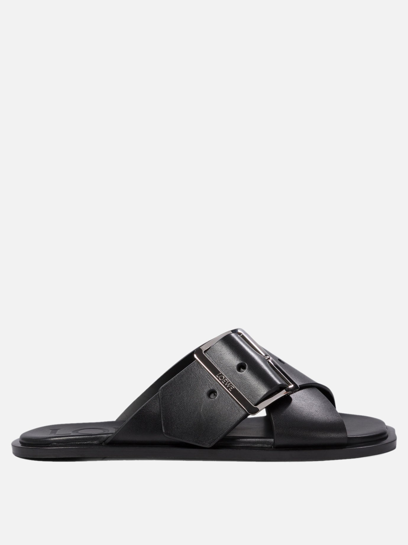 Loewe &quot;Petal Belt&quot; sandals 16393590_36 Black thumbnail_1