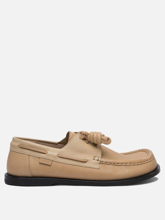Loewe Mocassini stringati "Campo" 17704459_40 Beige 1