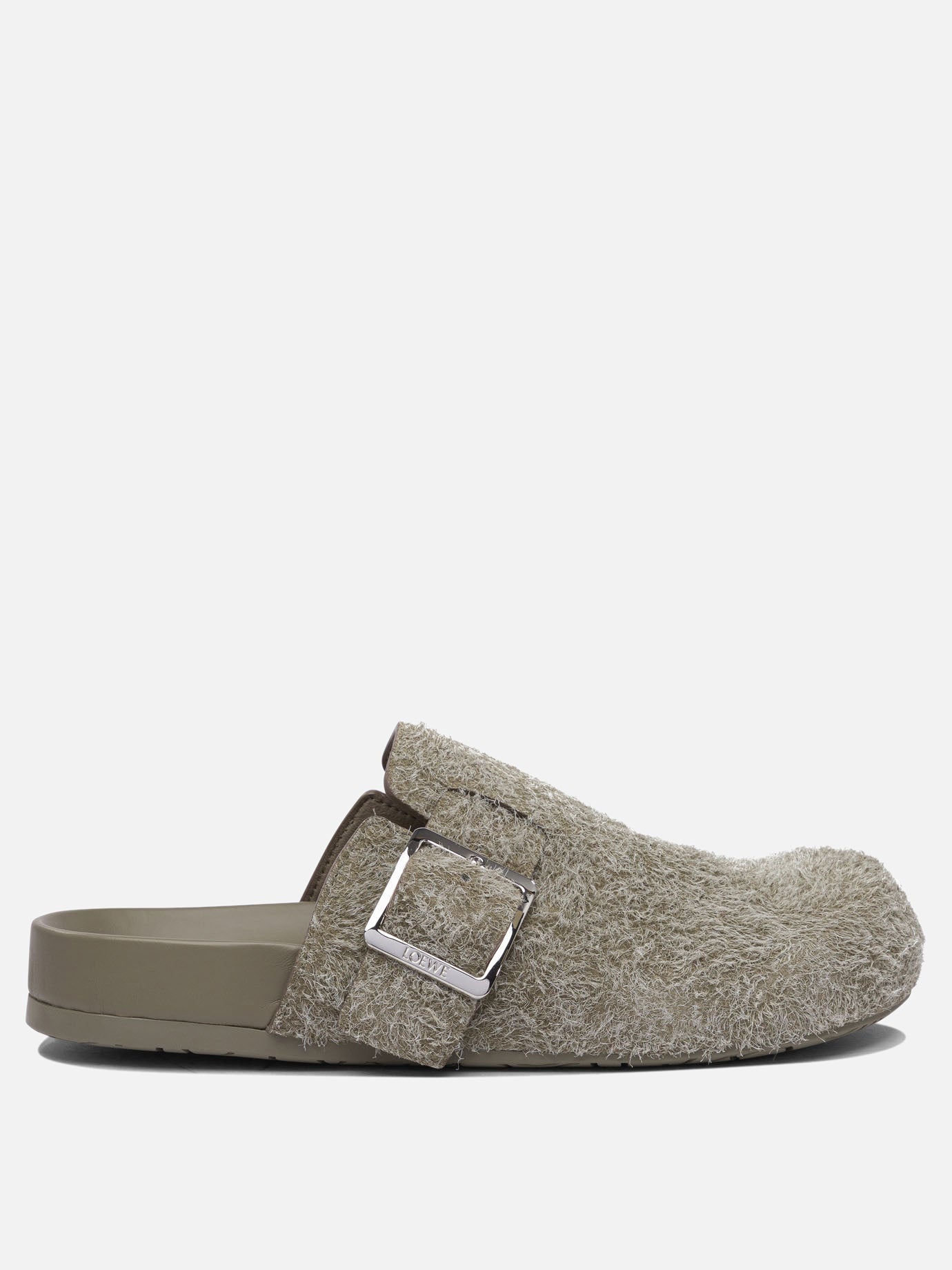 Slipper 100% leather - 100% rubber  Verde - Loewe Uomo | PDP | VIETTI Online Store | thumbnail