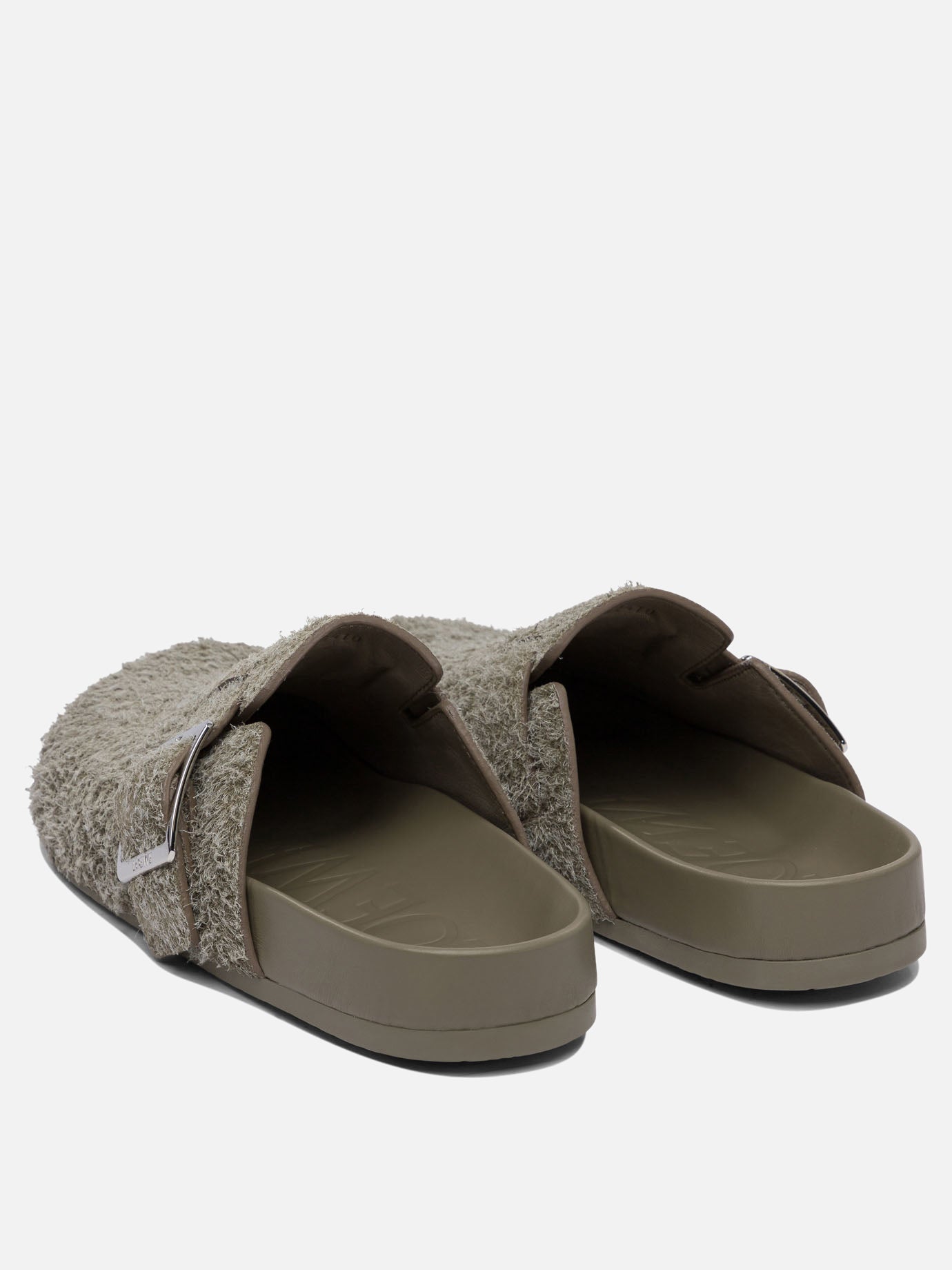 Slipper 100% leather - 100% rubber  Verde - Loewe Uomo | PDP | VIETTI Online Store | thumbnail_4