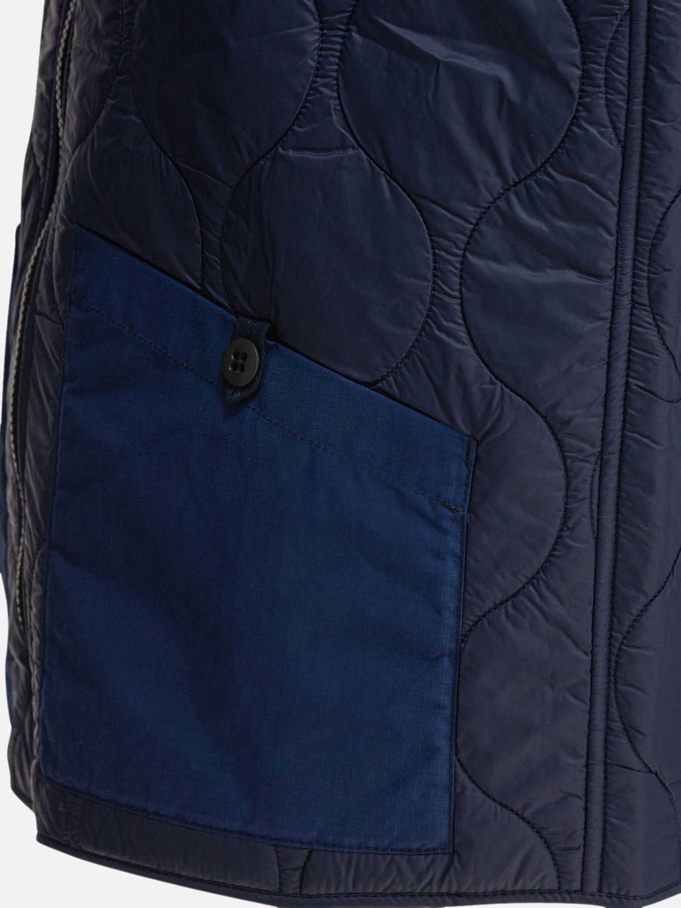 Vest jackets Solid colour  Blue - Manifattura Ceccarelli Men | PDP | VIETTI Online Store | Zoom-Modal_4
