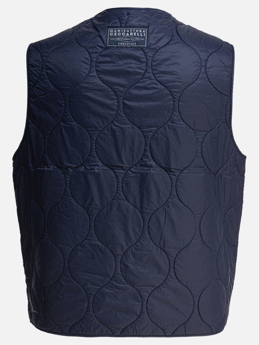 Manifattura Ceccarelli Gilet "All Seasons" 18012735_40 Blue 2
