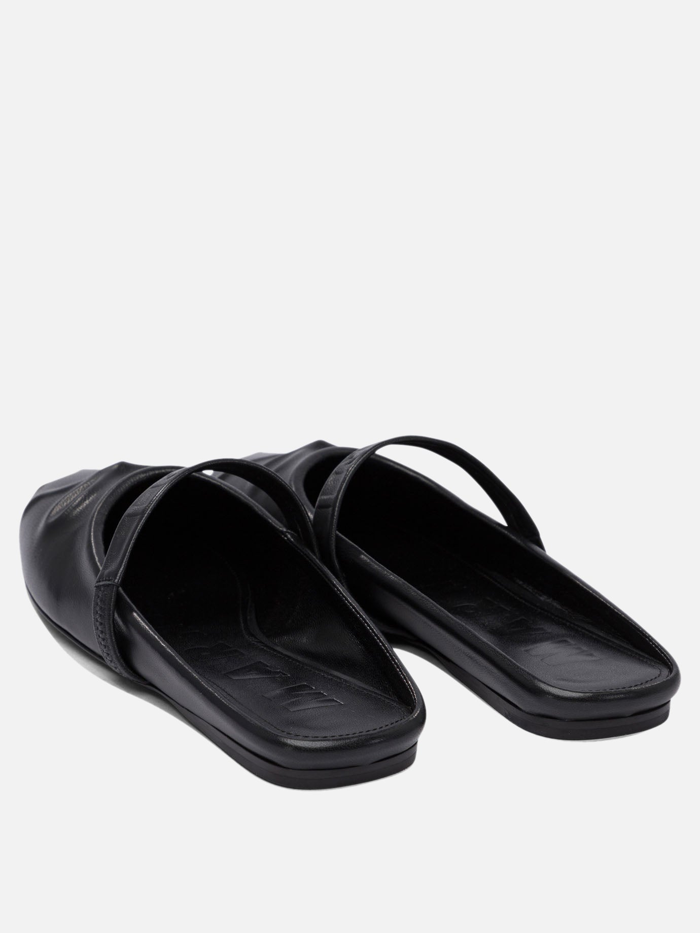 Mary Jane ballet flats 100% leather - 80% leather 20% rubber  Black - Marni Women | PDP | VIETTI Online Store | thumbnail_4