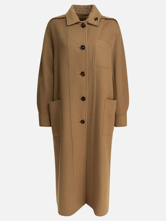 Max Mara Chemisier coat 18930631_38 Brown 1