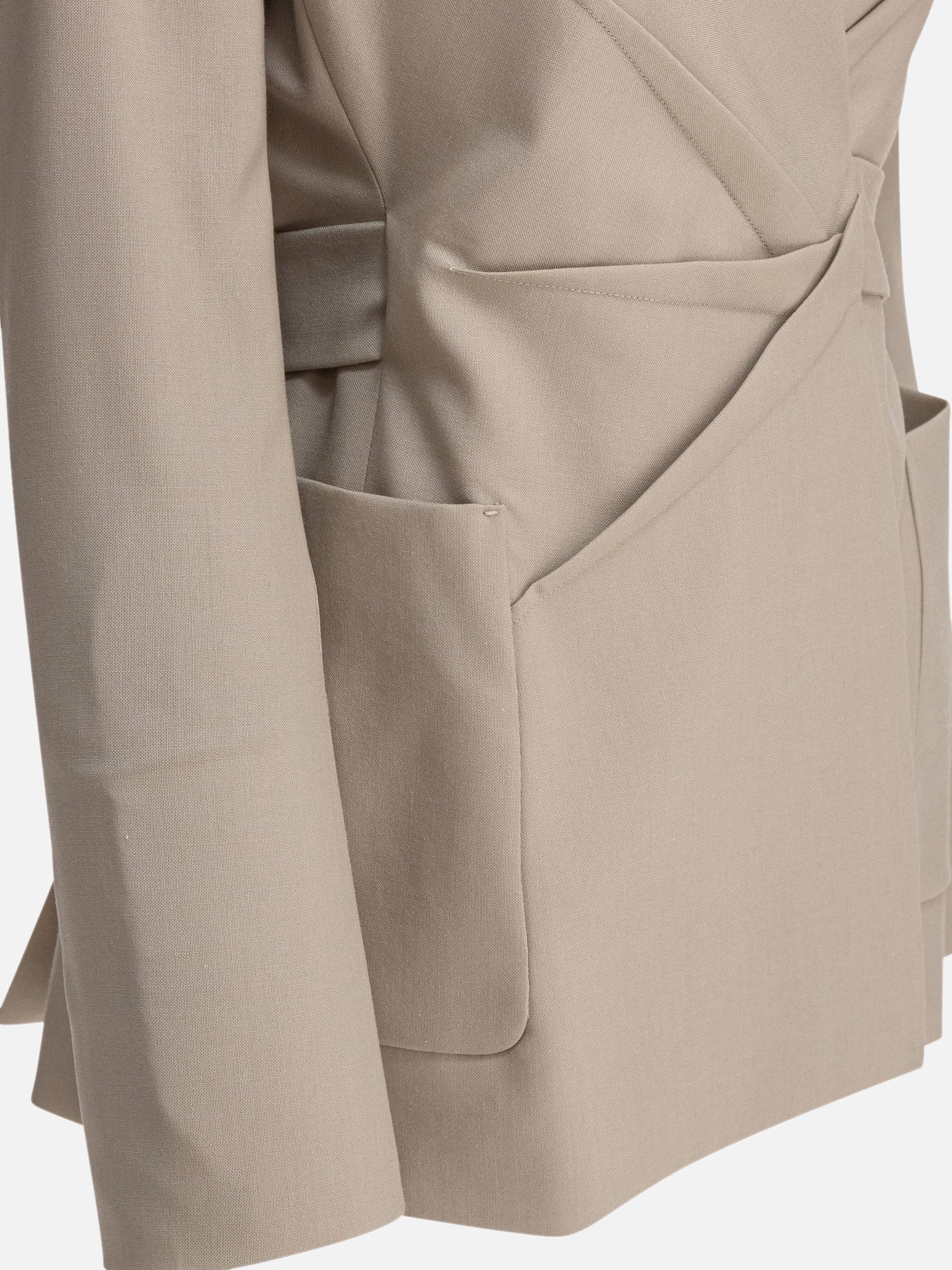 Blazers Tinta unita  Beige - Max Mara Women | PDP | VIETTI Online Store | thumbnail_4