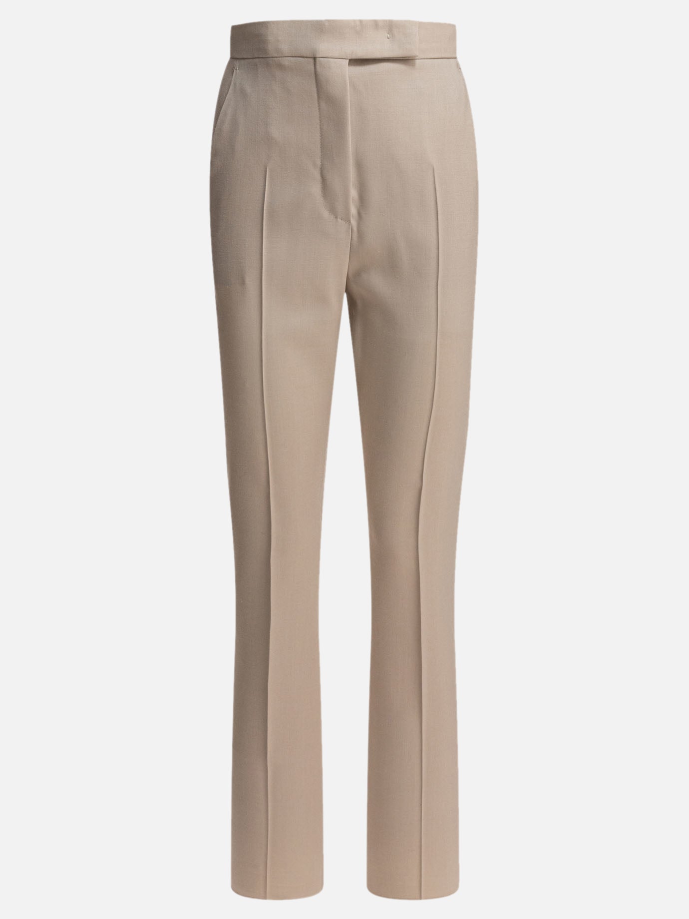Max Mara Straight-leg trousers Beige