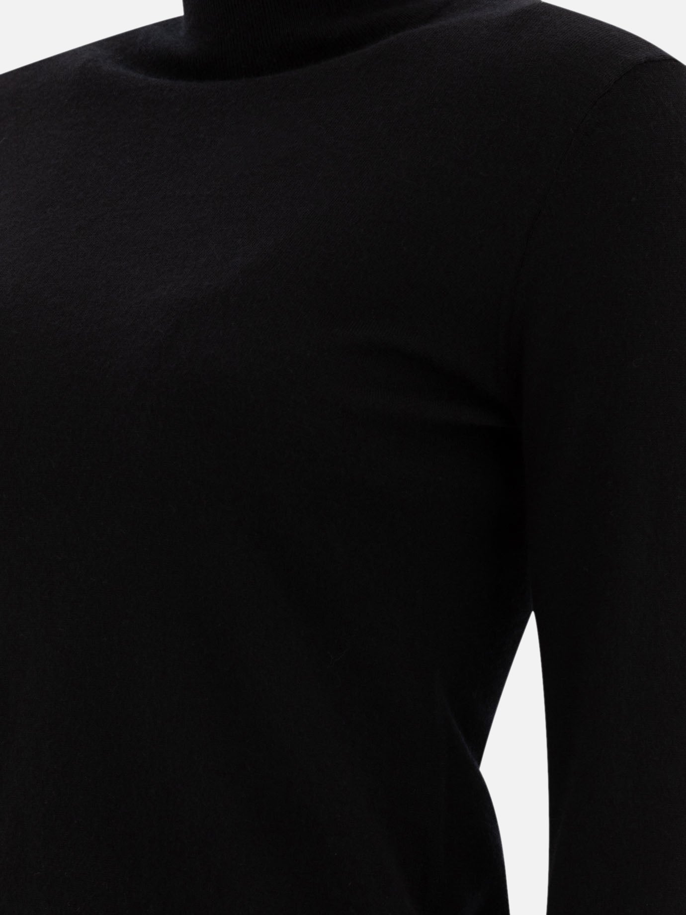 Turtleneck sweaters Solid colour  Black - Max Mara Women | PDP | VIETTI Online Store | thumbnail_4