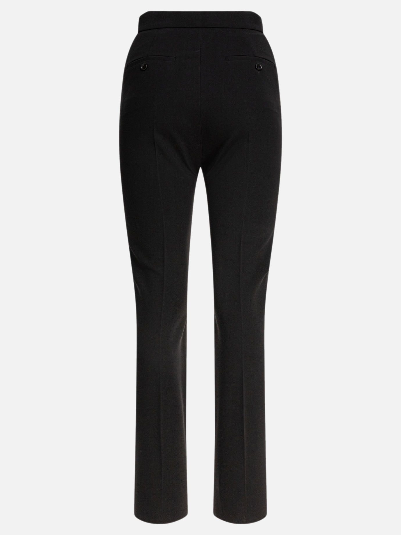 Max Mara Pantaloni a gamba dritta 12067084_38 Black thumbnail_2