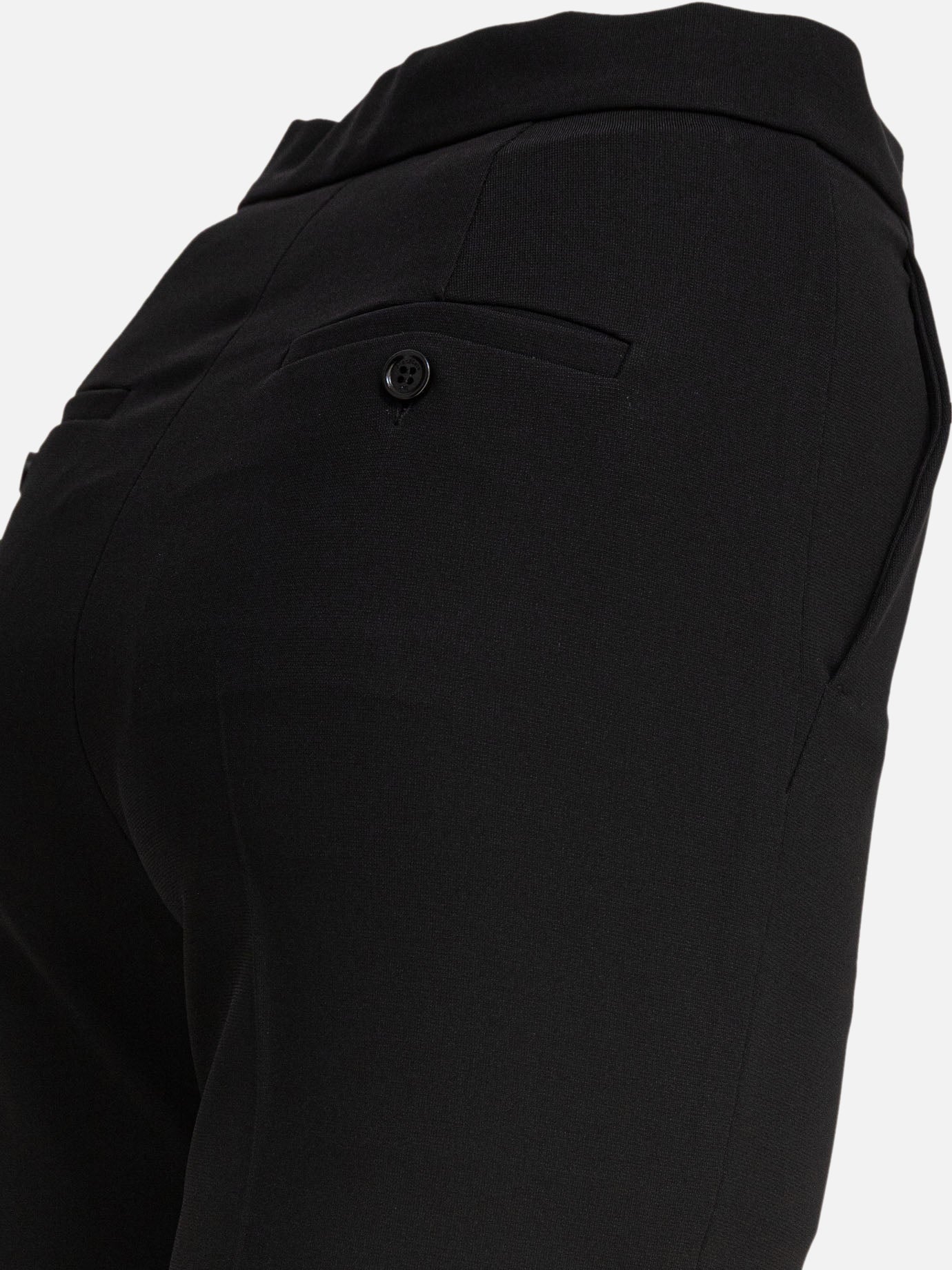 Max Mara Pantaloni a gamba dritta 12067084_38 Black thumbnail_4