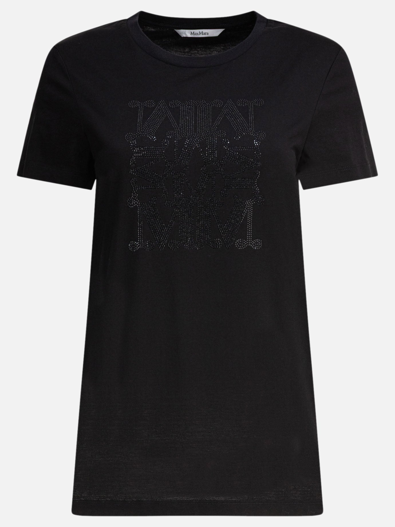 Max Mara T-shirt &quot;MaxMarabesque&quot; 13498884_XS Black thumbnail_1