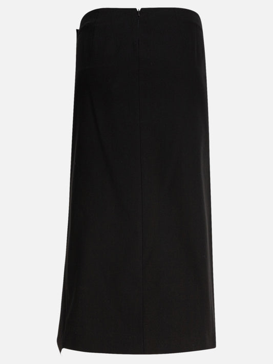 Midi skirts Solid colour  Black - Max Mara Sportmax Women | PDP | VIETTI Online Store | 2
