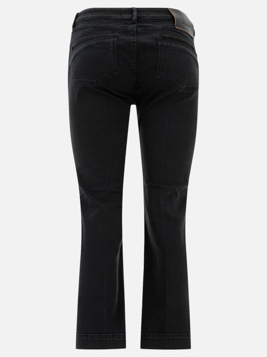 Straight-leg jeans Solid colour  Black - Max Mara Sportmax Women | PLP | VIETTI Online Store | 2
