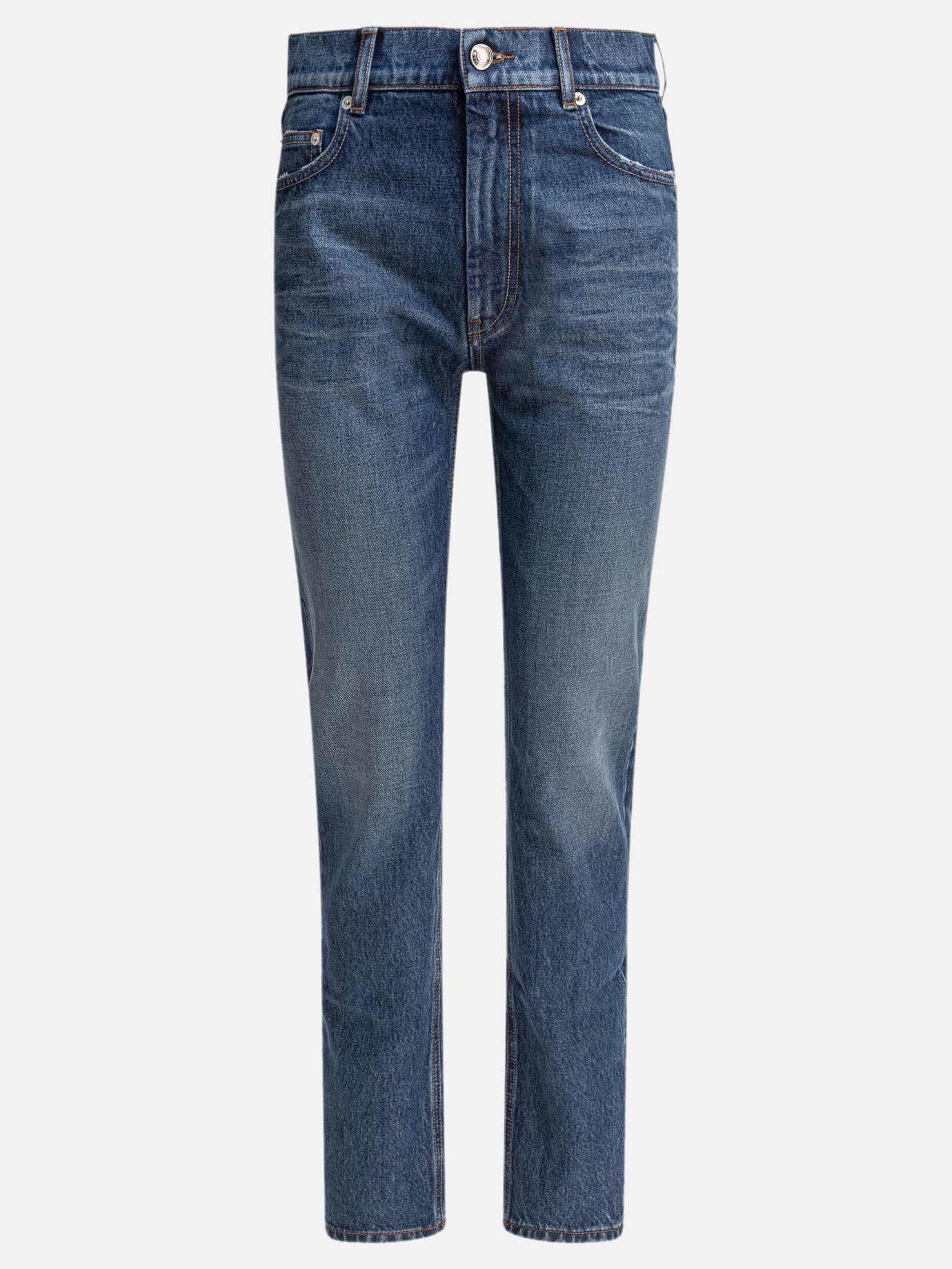 Straight-leg jeans Solid colour  Blue - Max Mara Sportmax Women | PDP | VIETTI Online Store | thumbnail
