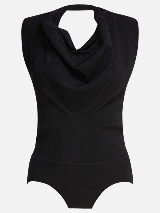 Bodysuits Solid colour  Black - Max Mara Sportmax Women | PDP | VIETTI Online Store 
