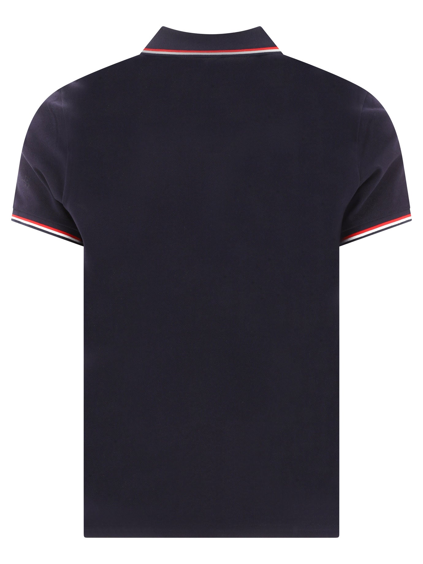 Moncler Polo shirt with logo 13892111_S Blue thumbnail_2