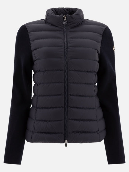 Down jackets Logo  Blue - Moncler Women | PLP | VIETTI Online Store 
