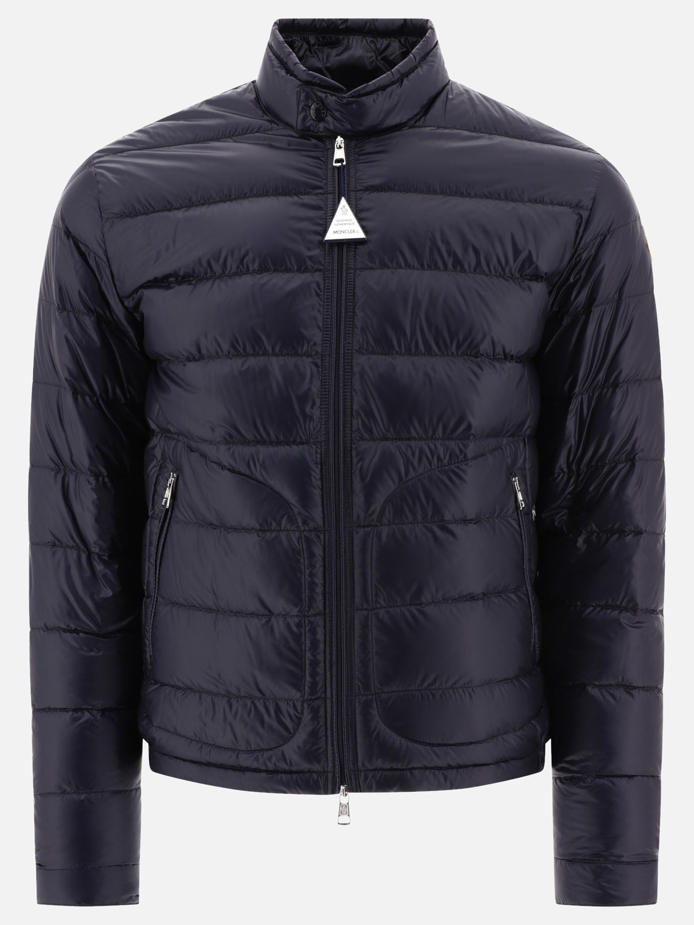 Down jackets Logo  Blue - Moncler Men | PDP | VIETTI Online Store | Zoom-Modal

