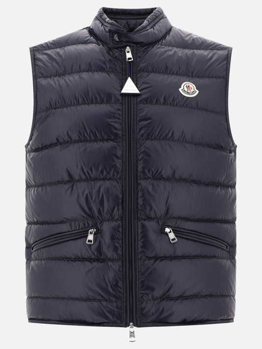 Moncler Gilet imbottito "Gui" 13154086_2 Blue 1