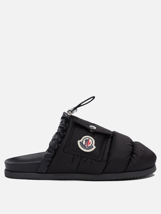 Moncler Slipper "Mon Pocket" 18078072_37 Black 1