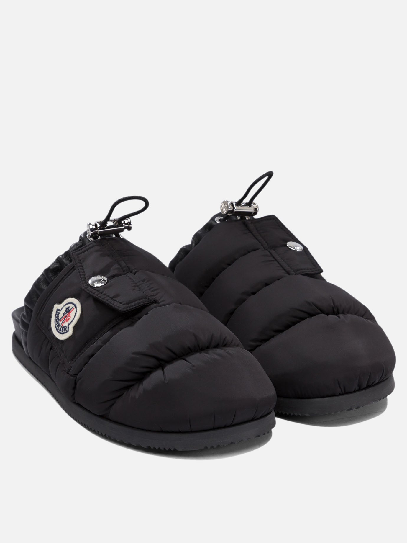 Moncler Slipper &quot;Mon Pocket&quot; 18078072_37 Black thumbnail_2