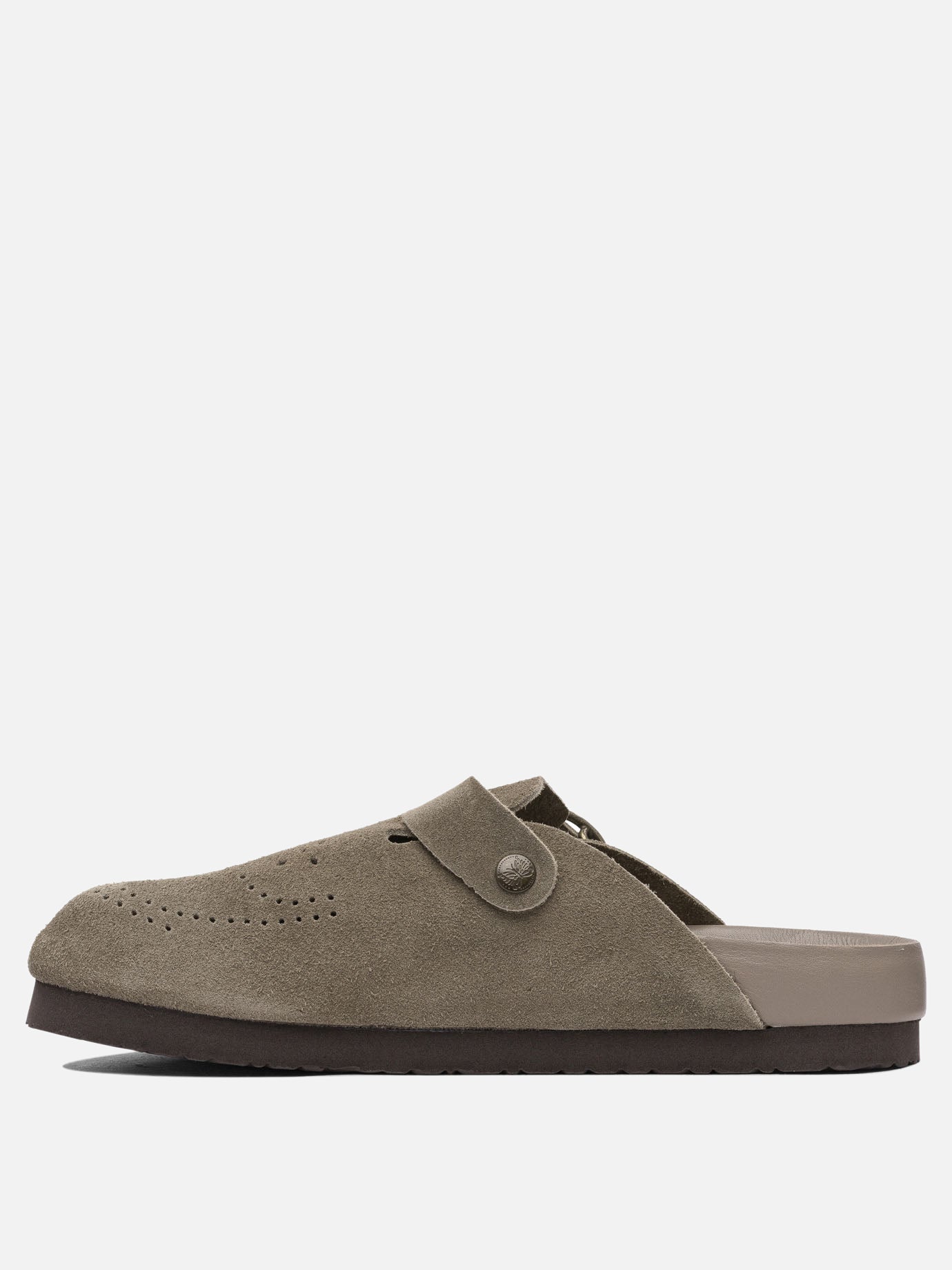 Slippers 100% leather - 100% rubber  Beige - Needles Men | PDP | VIETTI Online Store | thumbnail_3