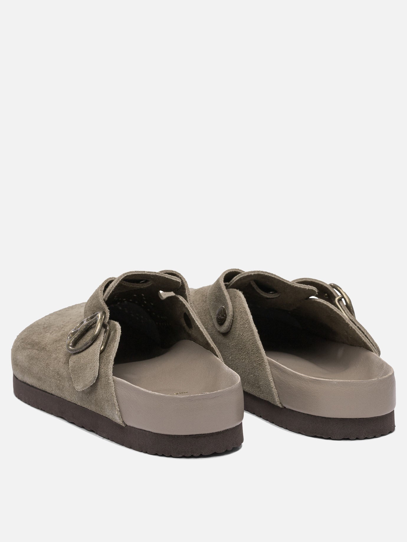 Slippers 100% leather - 100% rubber  Beige - Needles Men | PDP | VIETTI Online Store | thumbnail_4