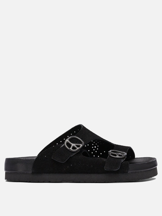 Needles "Peace" sandals 13037231_10 Black 1