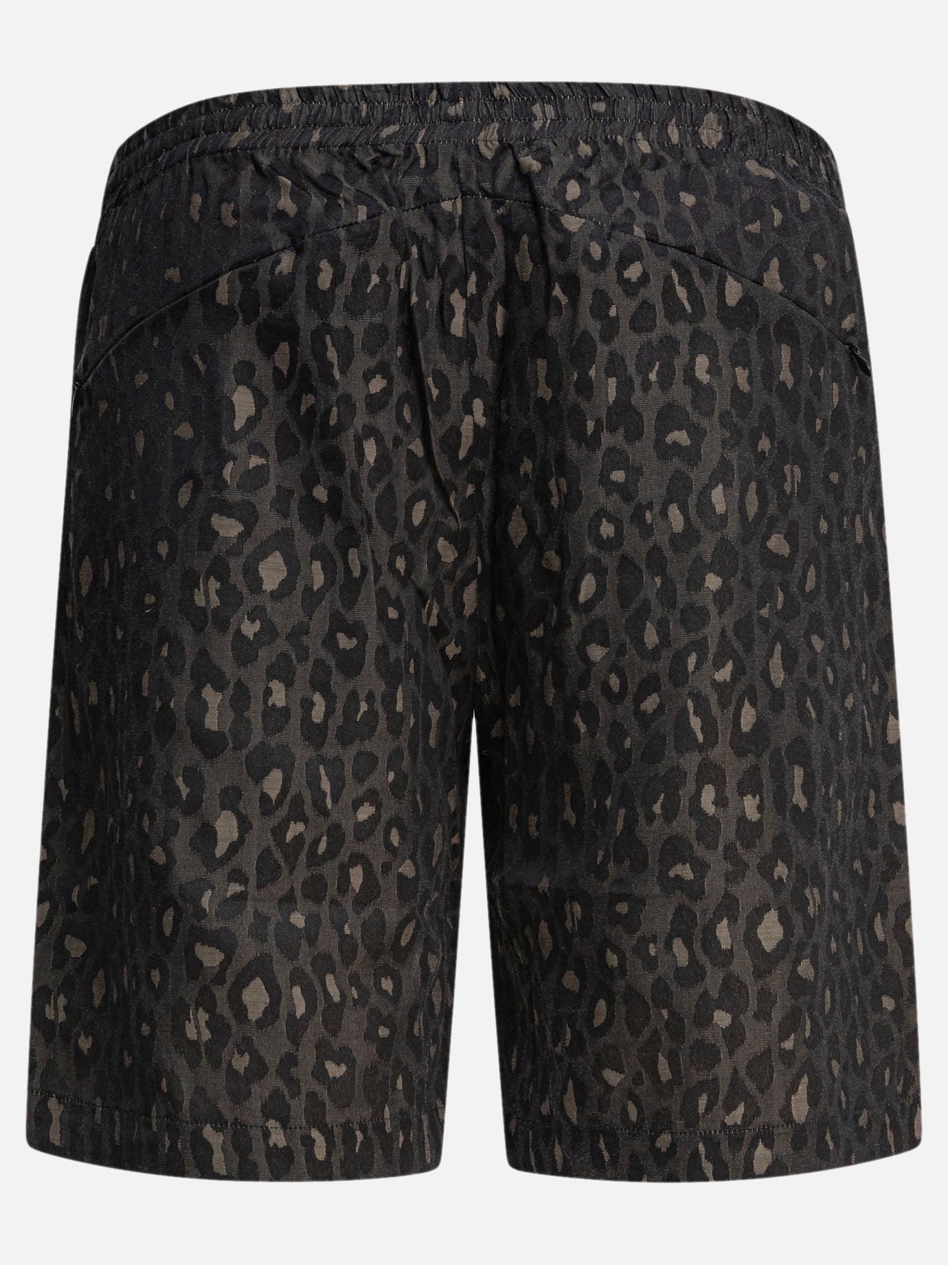 Drawstring shorts Animal print  Brown - Needles Men | PDP | VIETTI Online Store | thumbnail_2